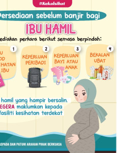 Persediaan Sebelum Banjir Bagi Ibu Hamil